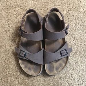 Brown Birkis Birkenstock Sandals